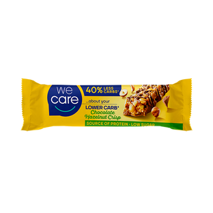 WECARE Barre Lower Carb Chocolate Hazelnut Crisp