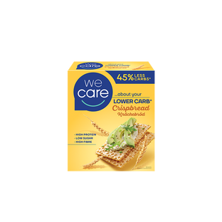 WECARE Lower Carb Crisp Bread Knäckebröd