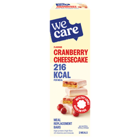 Meal Replacement Bars Cranberry Cheesecake
