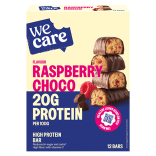 High Protein Bars Raspberry Choco